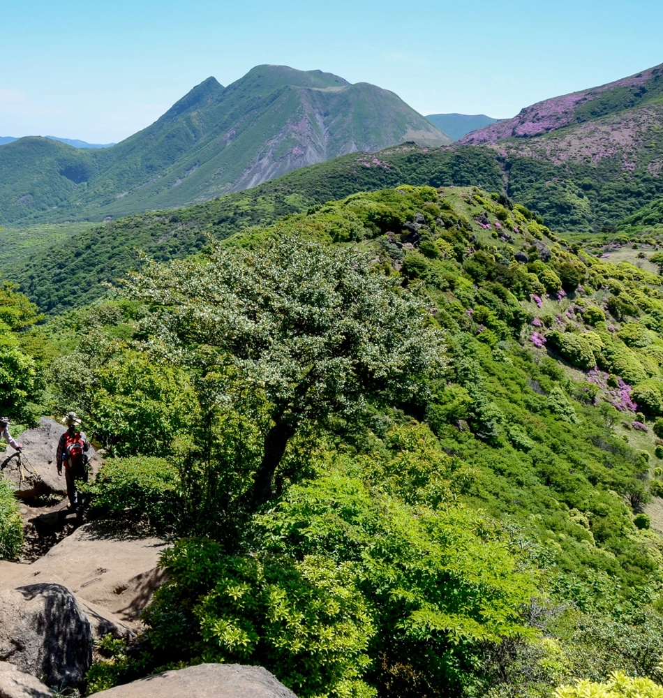 Rando au mont Kuju, Kyushu