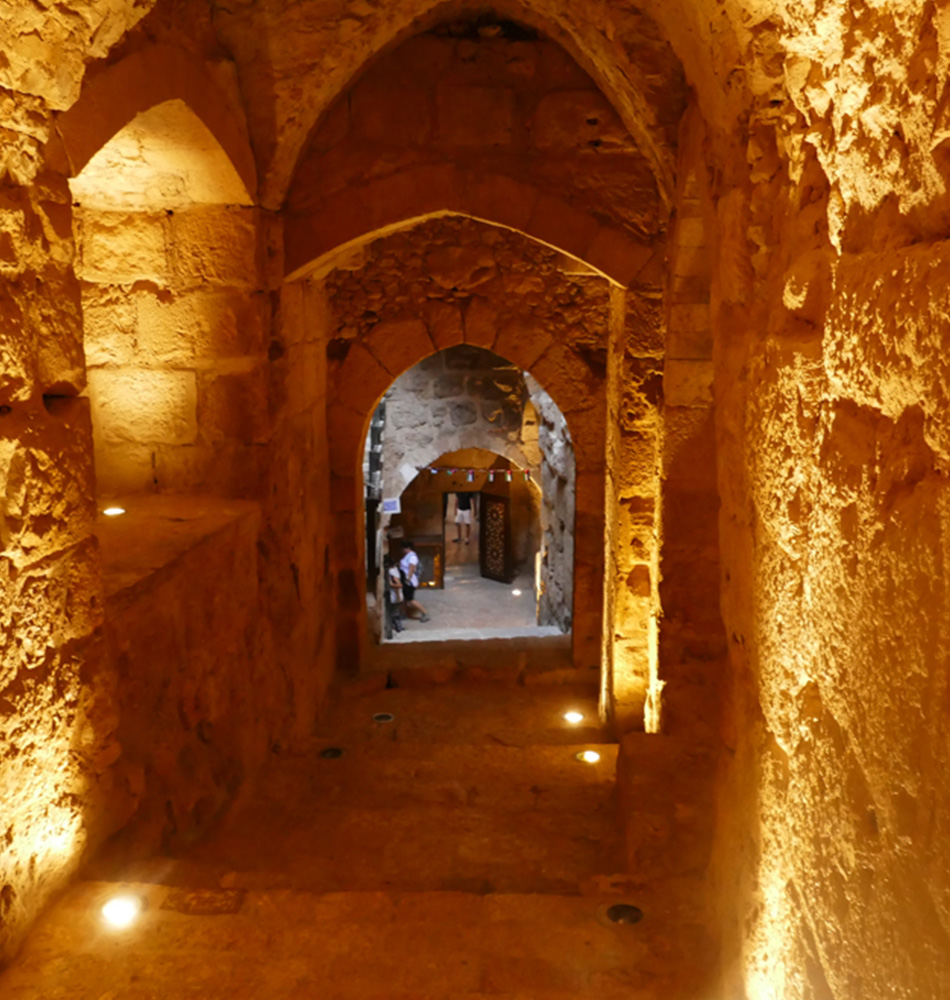 Intérieur du château