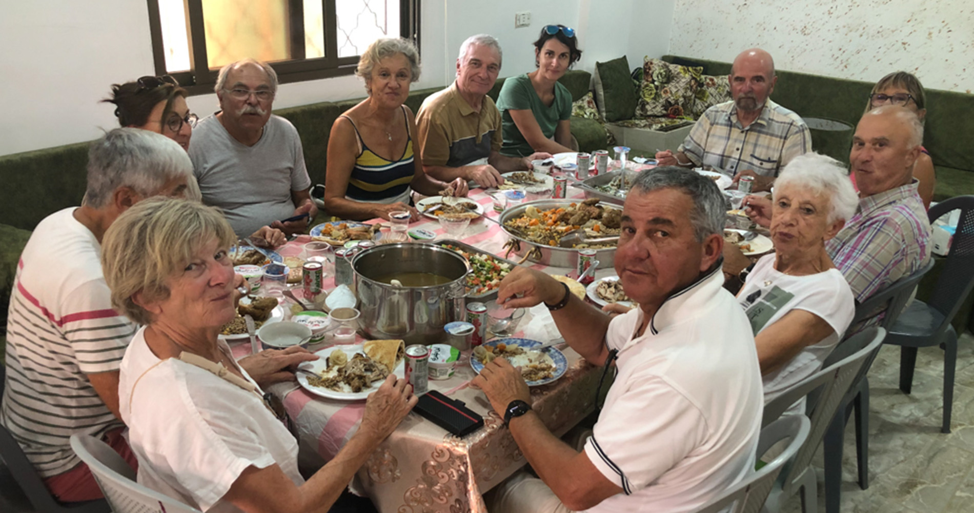 Déjeuner dans une famille Druze