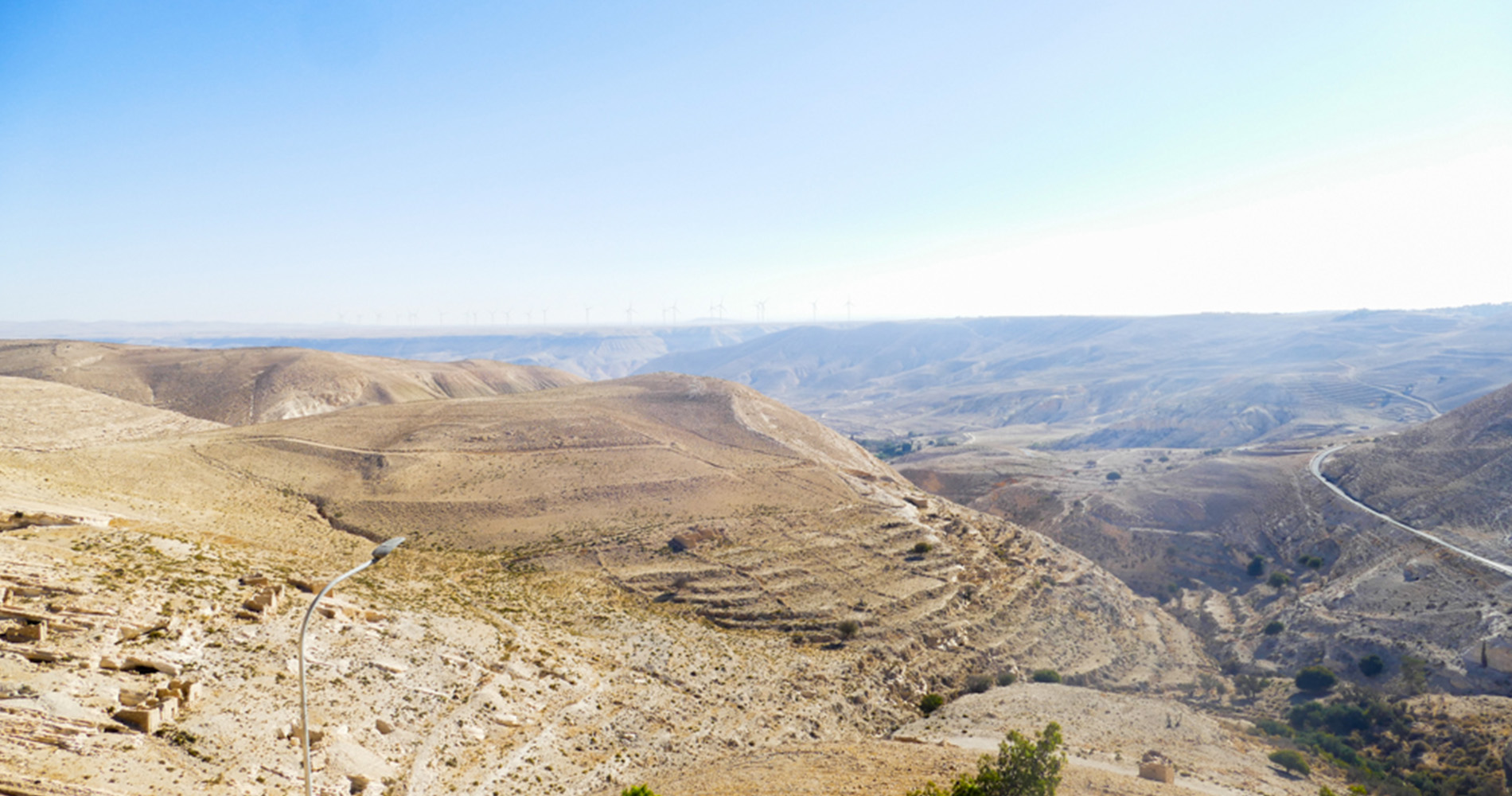 Panorama depuis Shobak