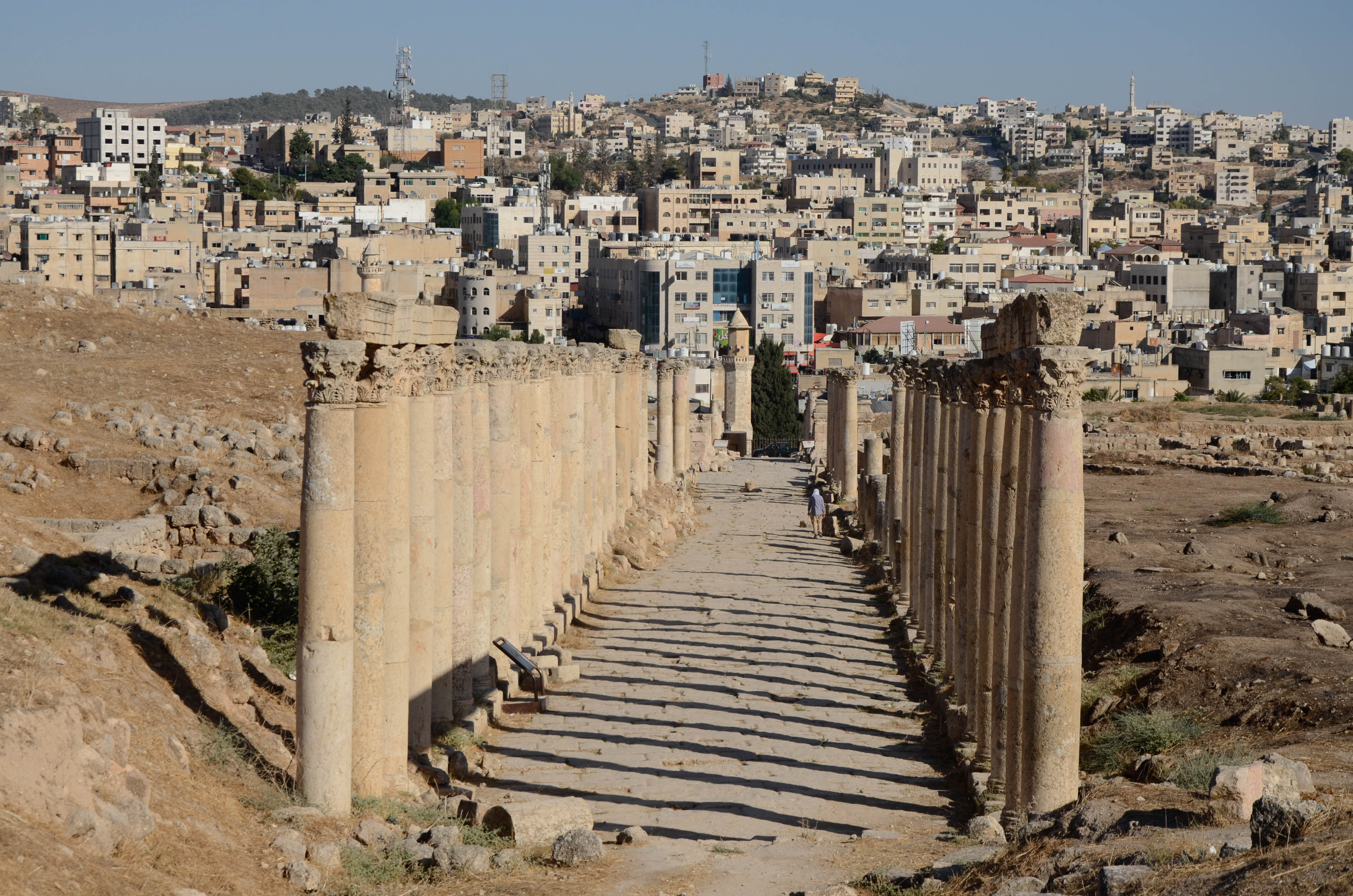 Jérash - Première étape en Jordanie