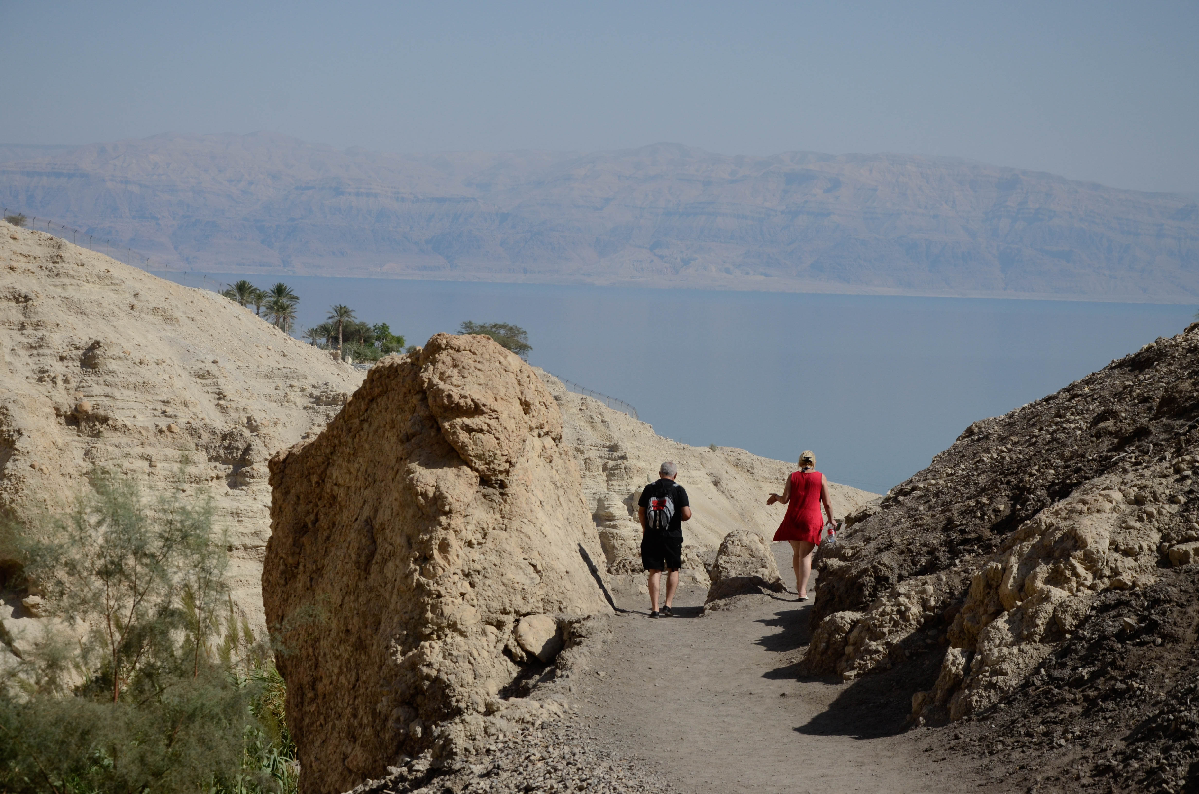 Rando à l'Ein Gedi    Cascade d'Ein Gedi - Massada et Mer Morte, côté Israël