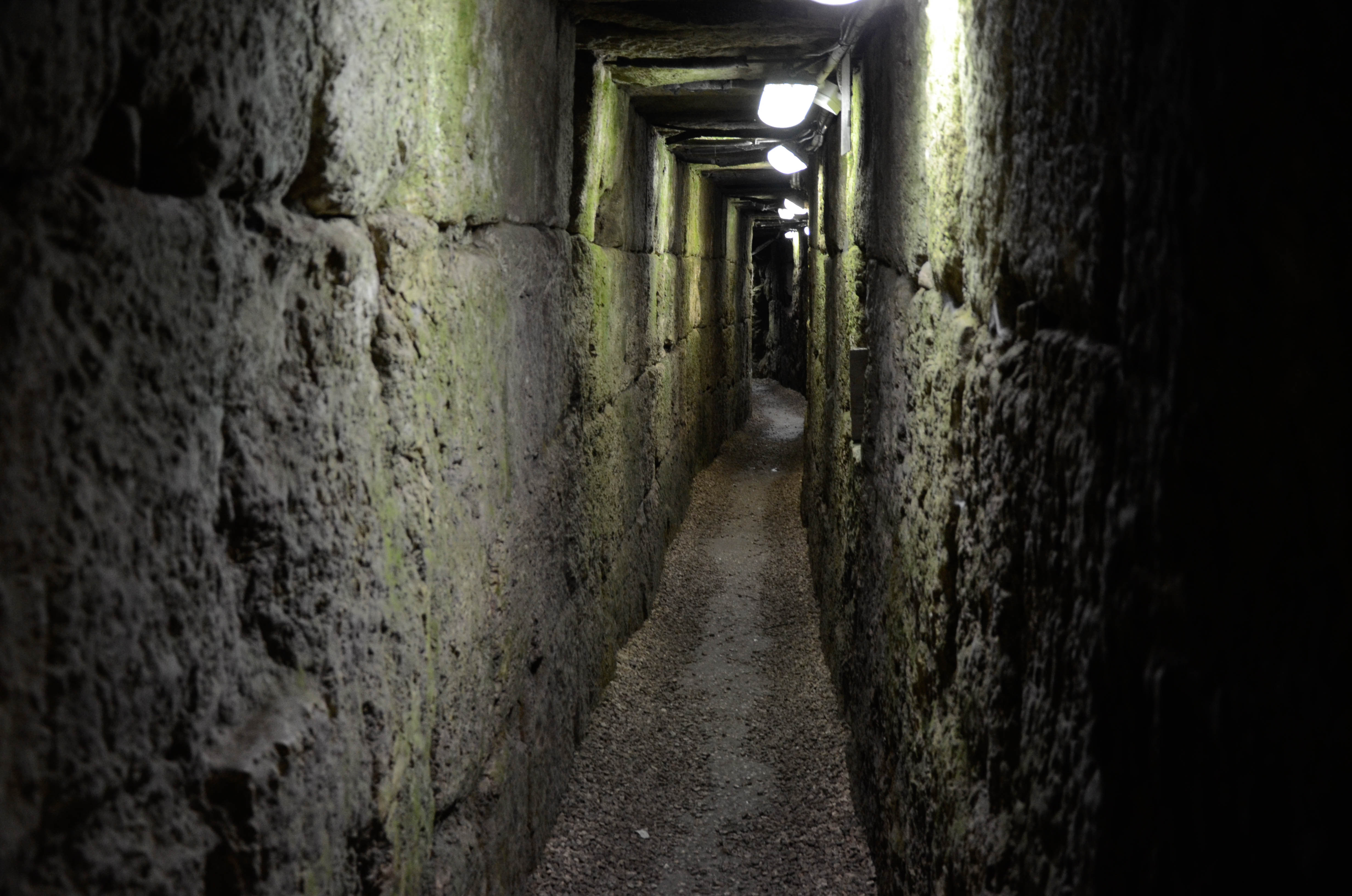 Passage souterrain dans la Cité de David   