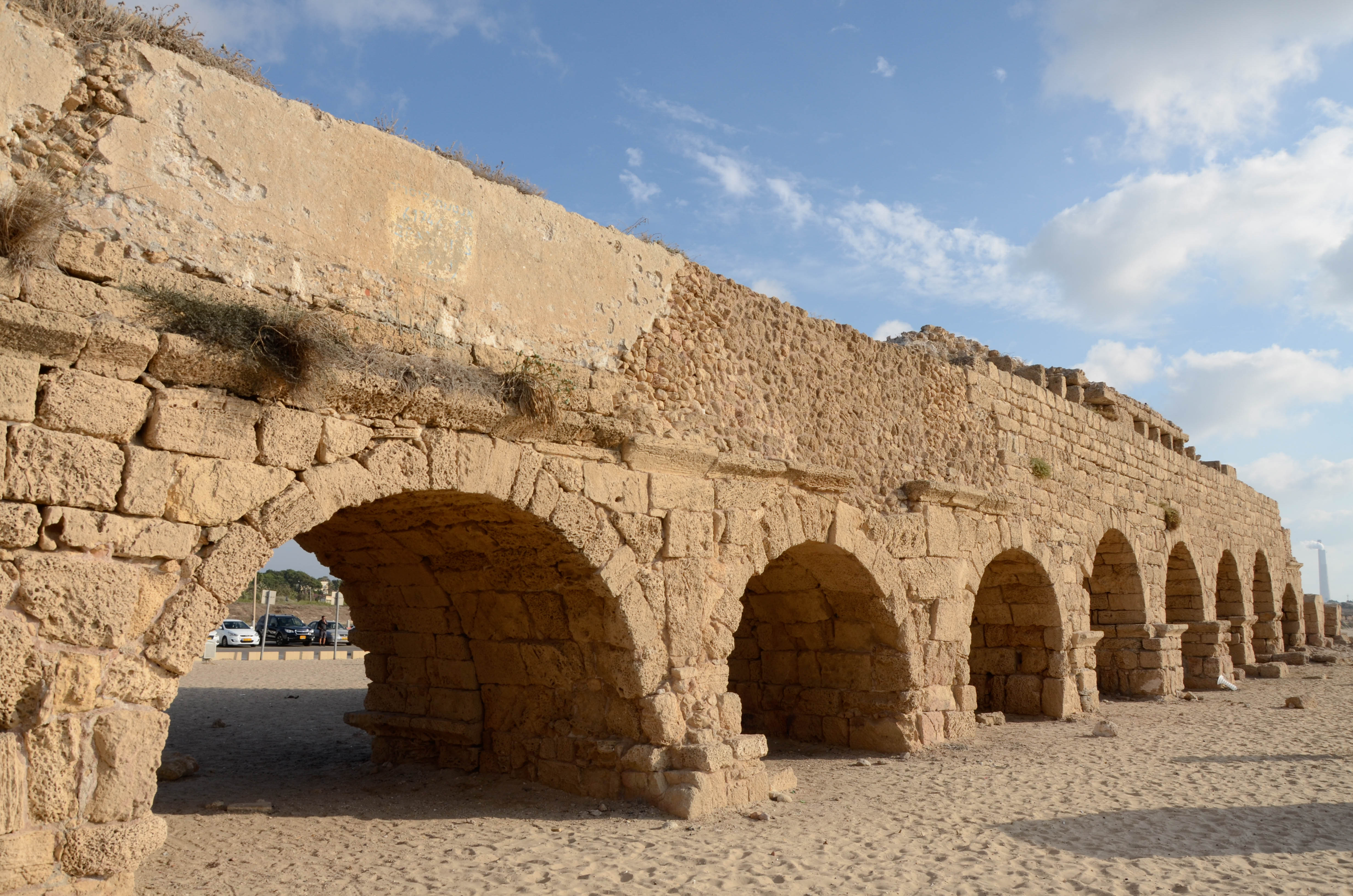 L'impressionnat aqueduc romain de Césaré