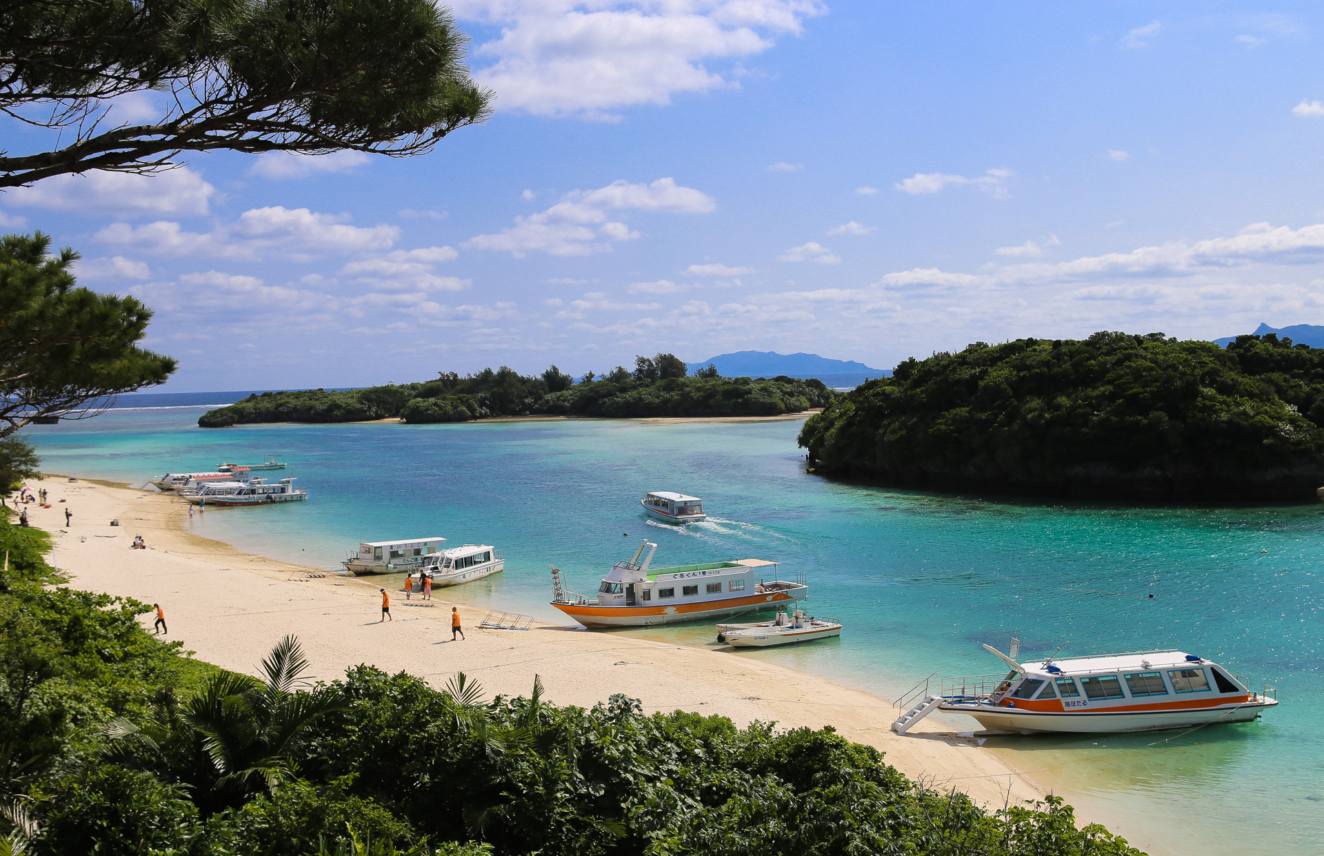 La baie de Kabira