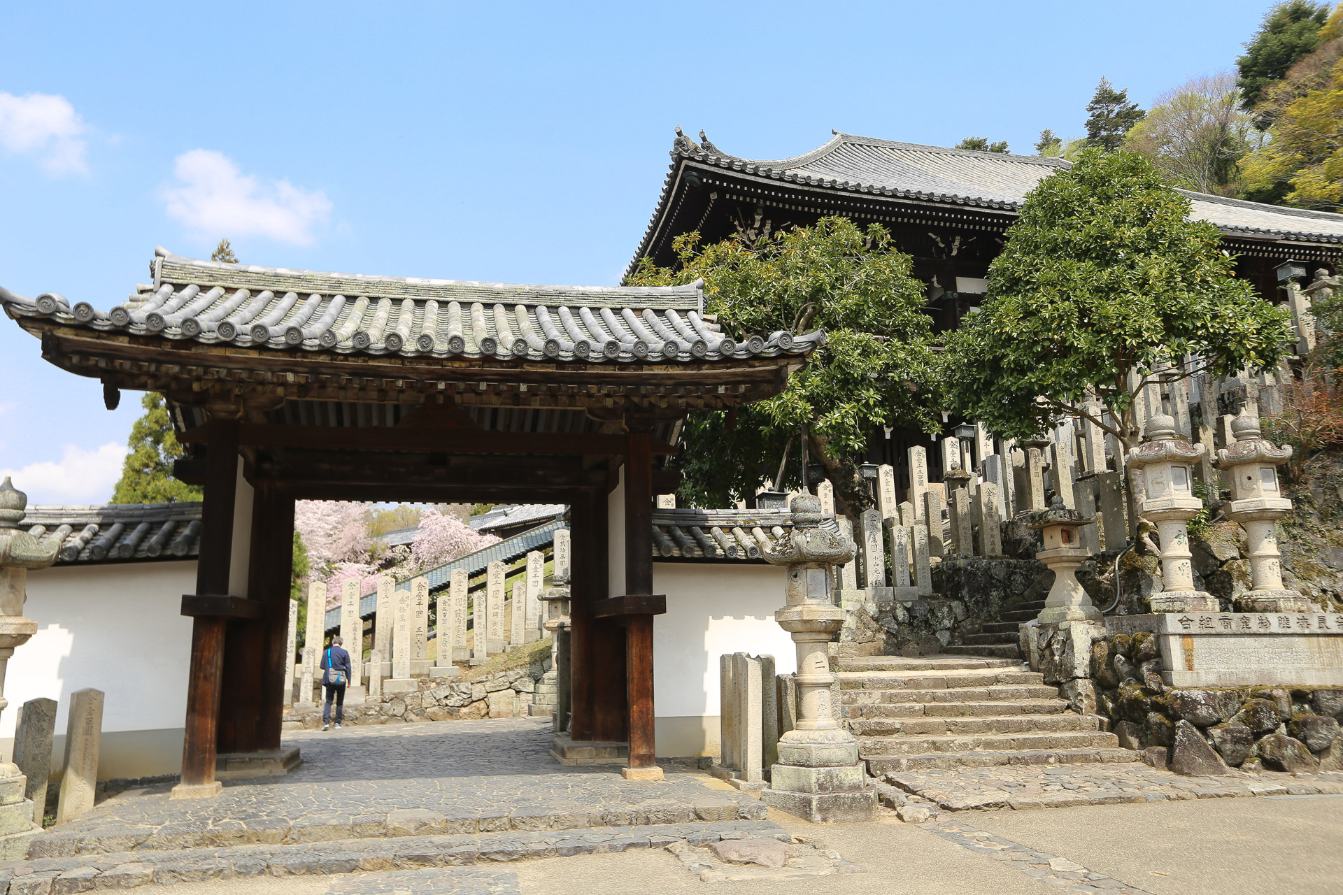 Sur le chemin, passage au superbe temple de Tamukeyyama