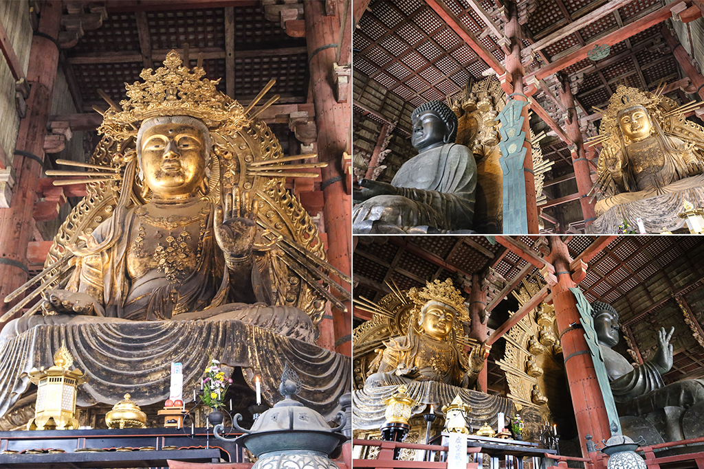  L’intérieur du pavillon du Grand Bouddha