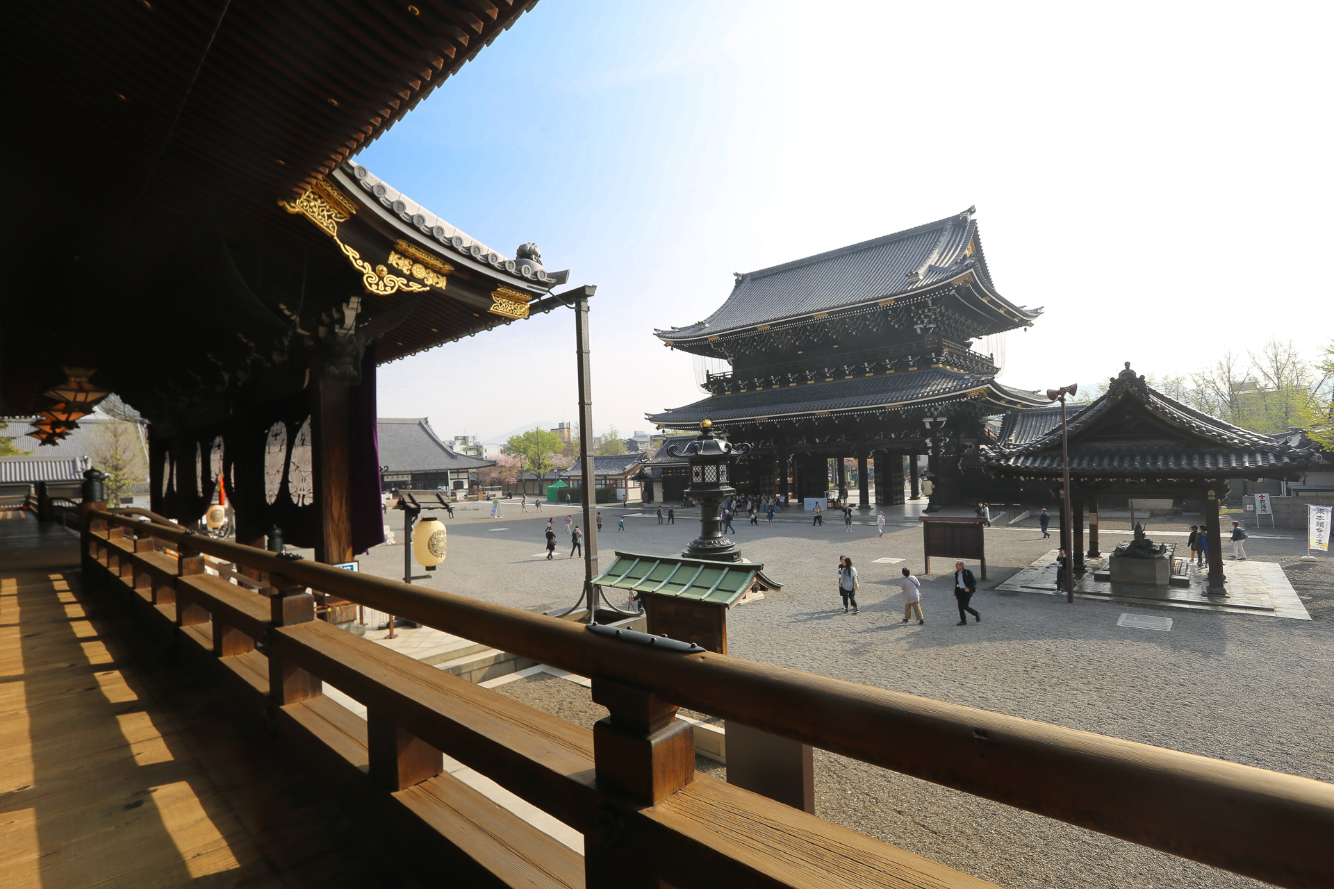 monastère Higashi Hongan-ji Kyoto