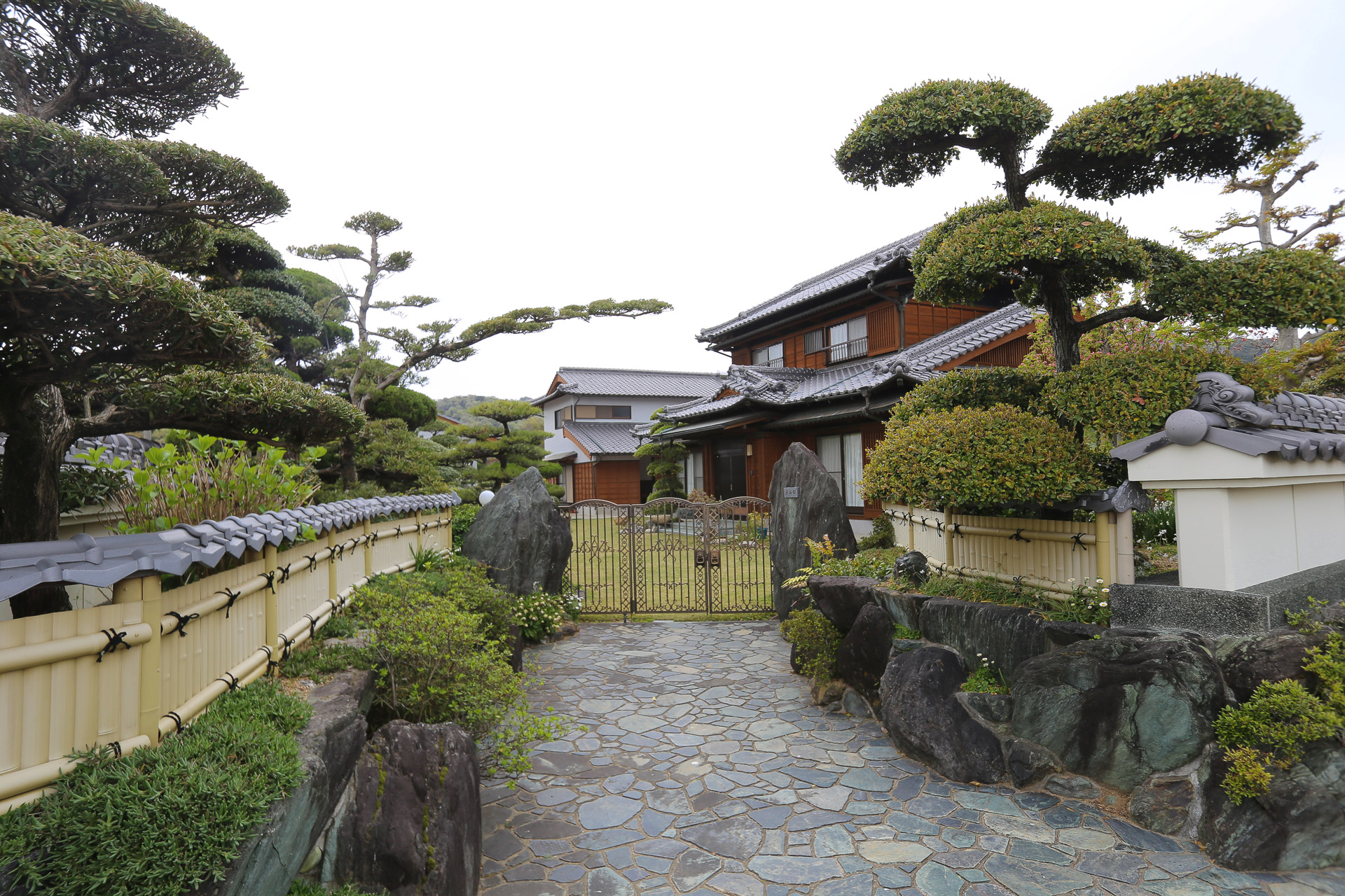 Quelques belles maisons dans la campagne de Shikoku