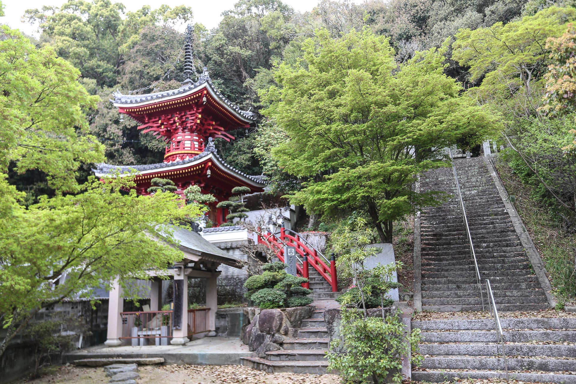 Le temple de Gokuraku-ji