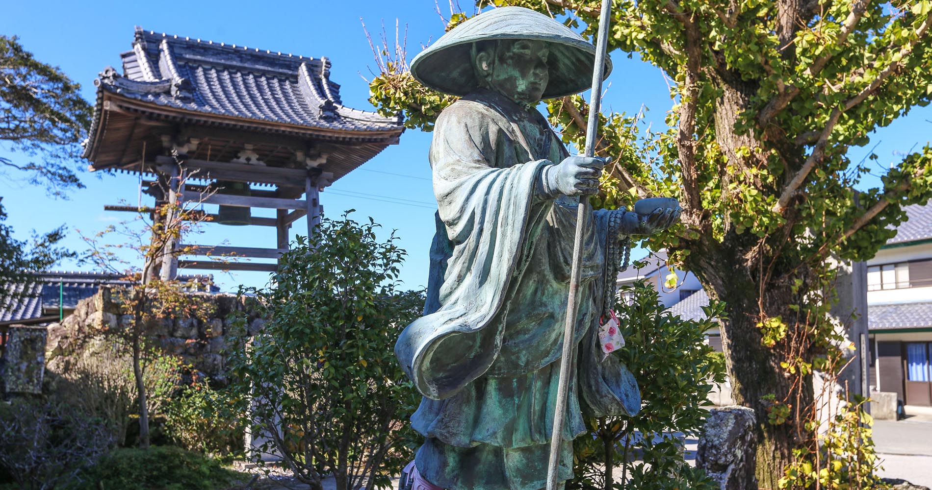 Kukaï au temple de Tanemaji