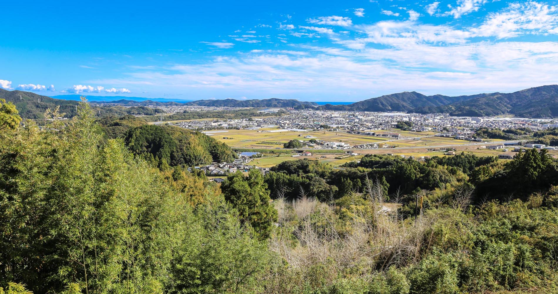 Vue depuis la terrasse de Kiyotakiji