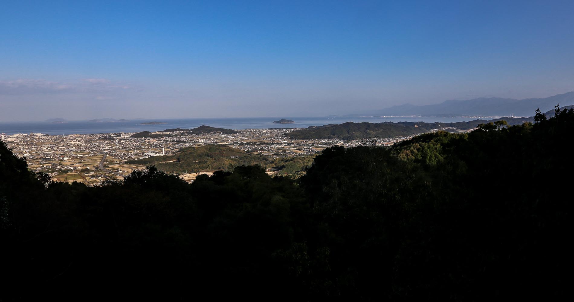 Vue de la côte depuis Senyuji