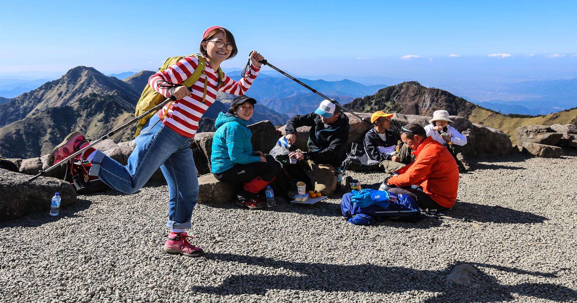 Les Japonais peuvent se montrer exubérant…