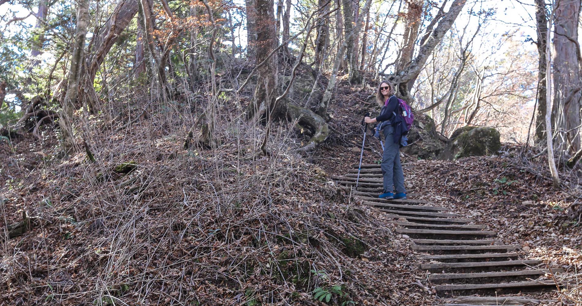 Beaucoup d’escaliers…