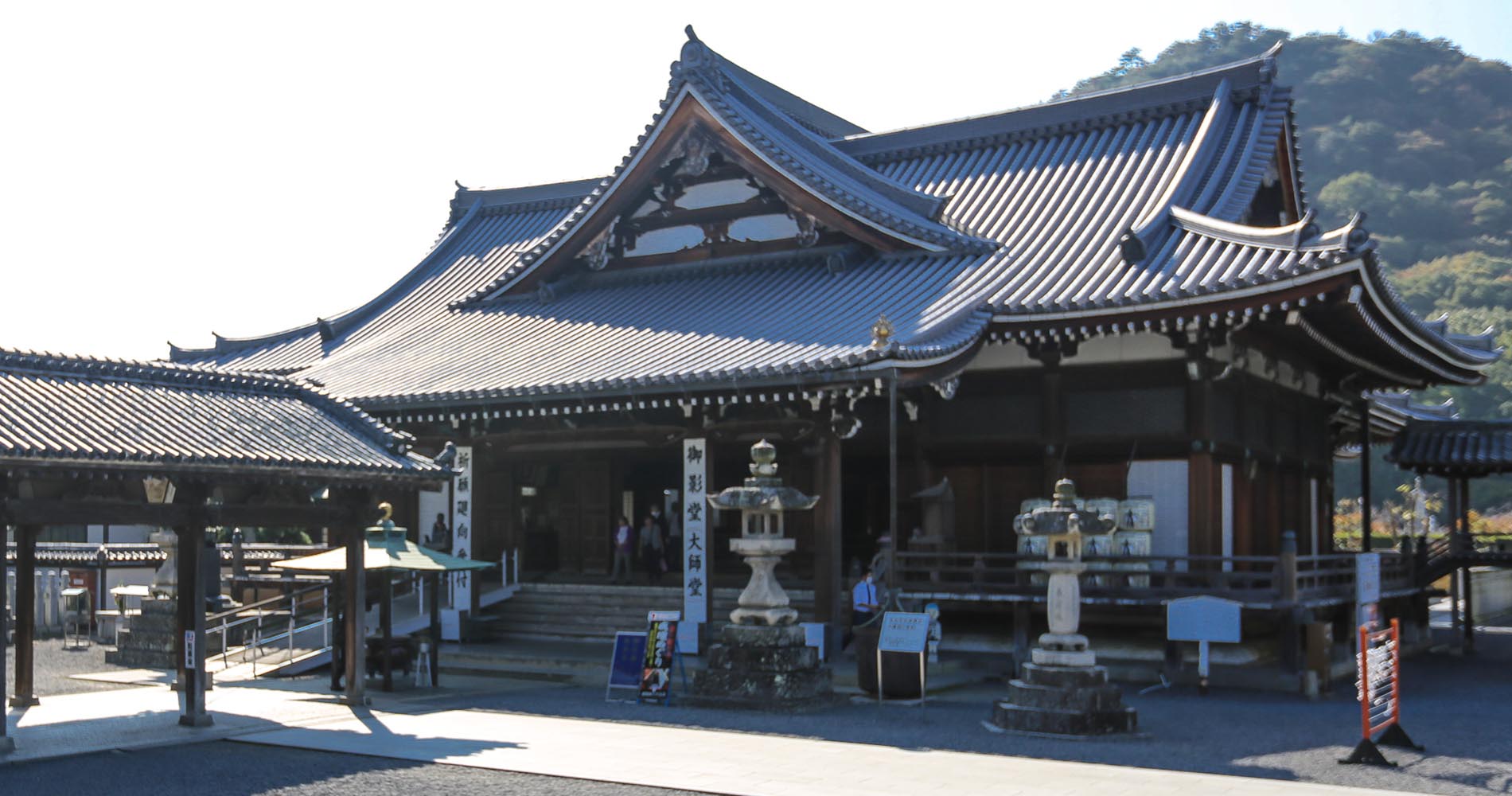 Nouveau temple dans l’enceinte du Zentsuji