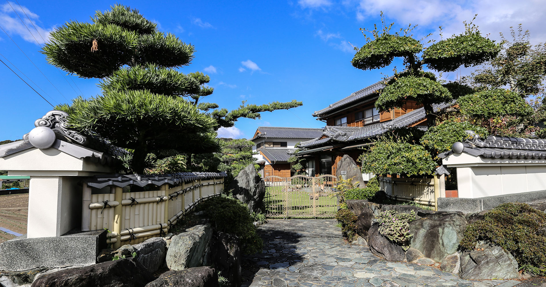 Entre Ryozenji et Gokarukuji, une belle maison traditionnelle