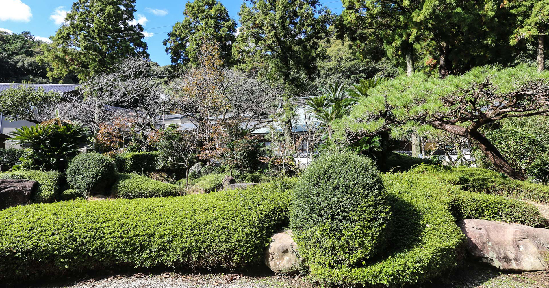 Le jardin du temple de Gokurakuji est l’un des plus beaux de Shikoku