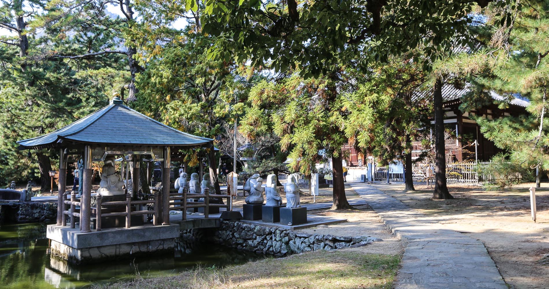 Dans les jardins de Kokubunji