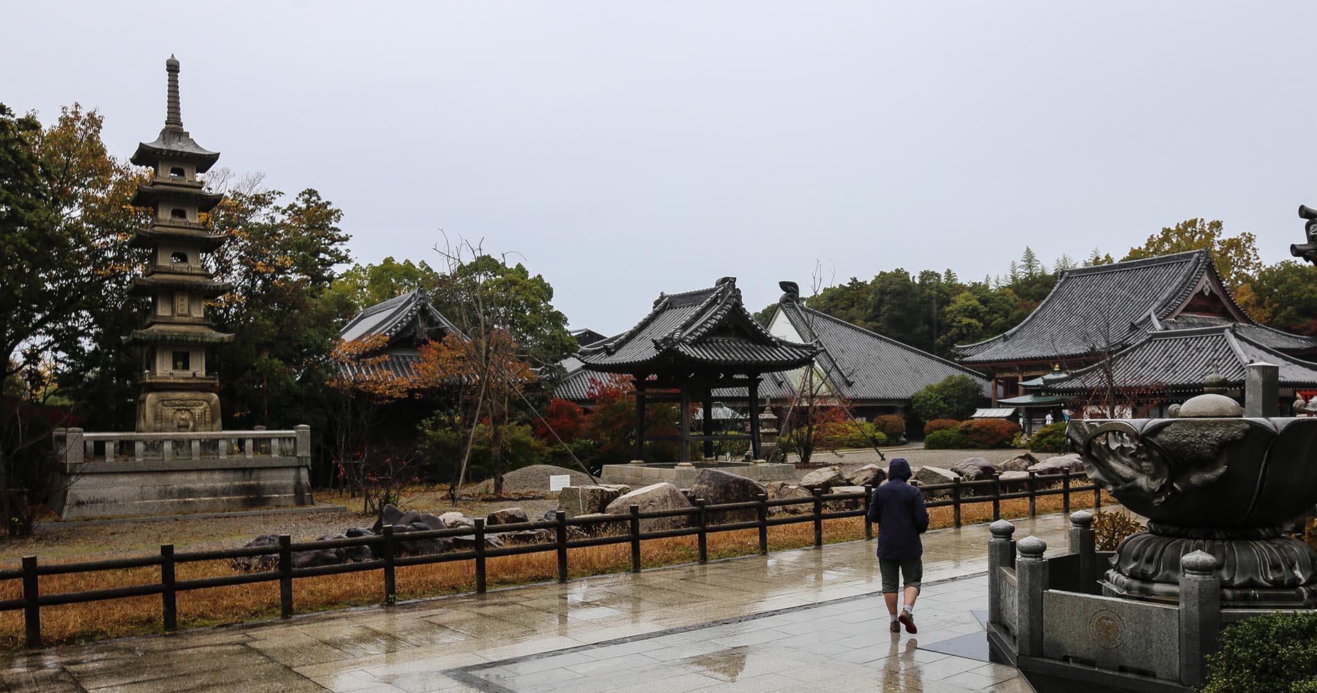 Arrivée dans l’enceinte de Yashimaji