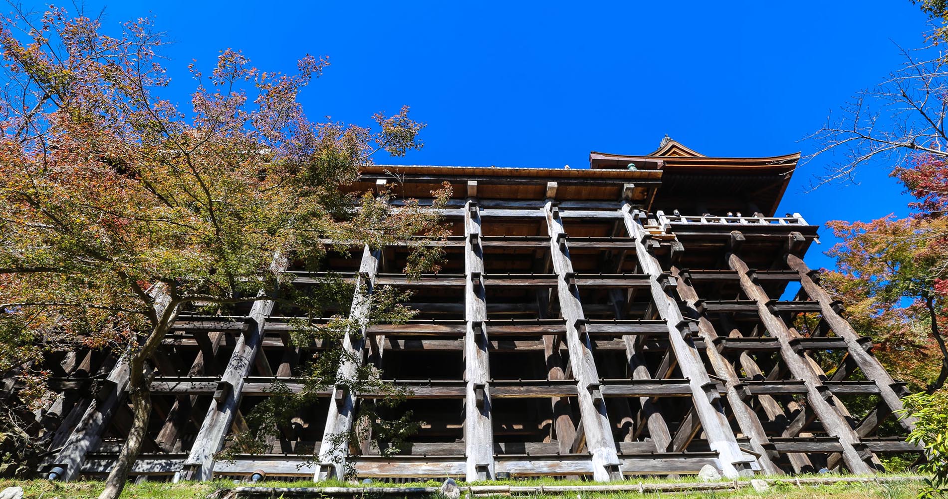 Les piliers de Kiyomizudera