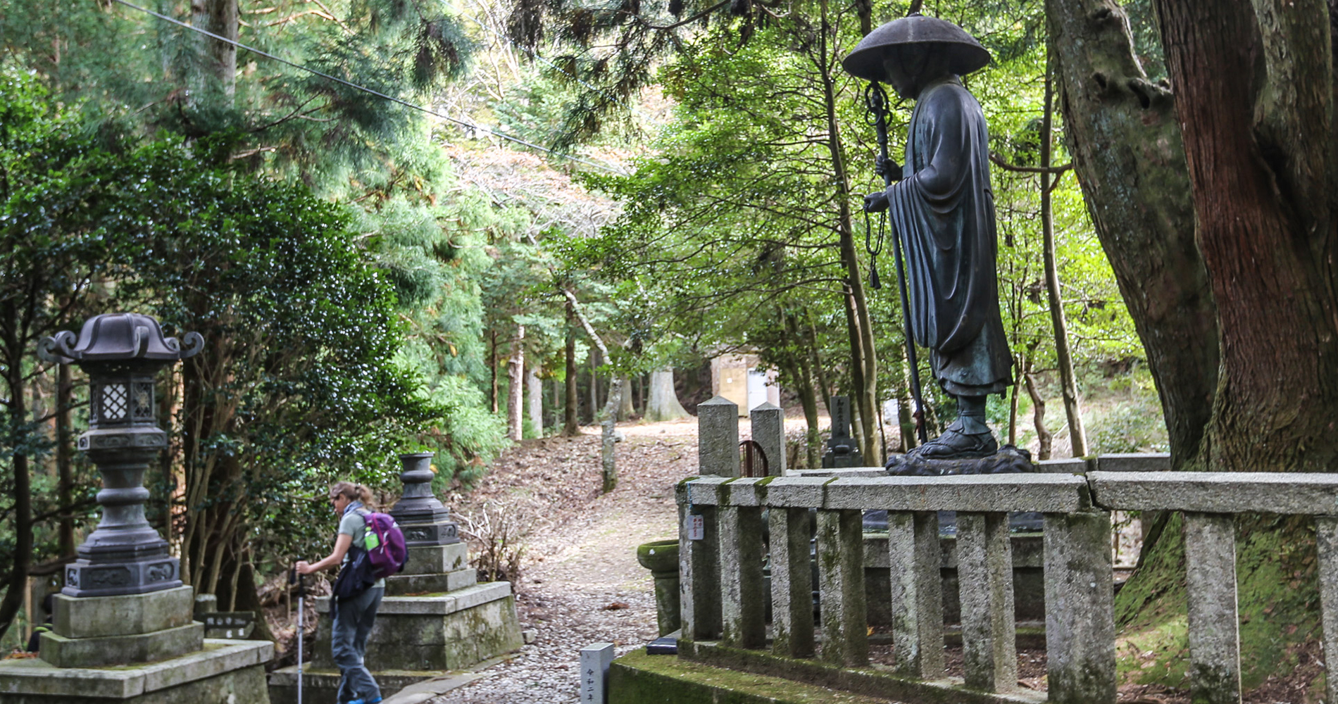 Joren-An et la statue de Kukai