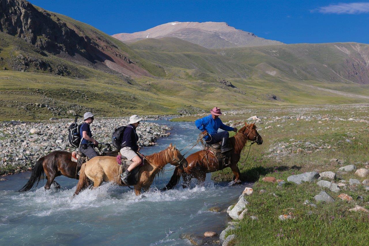 turgen mongolie Altai passge de gué