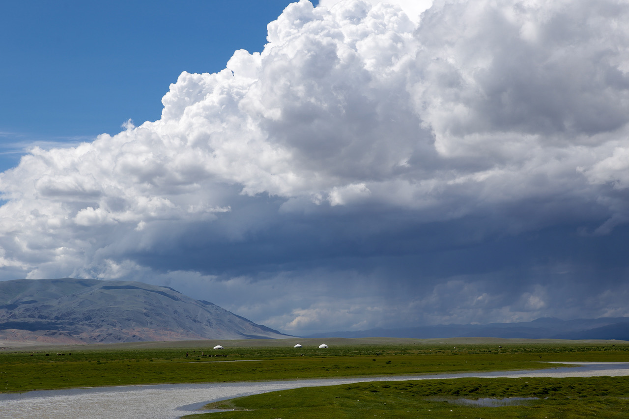 immensité près d'Ulaan Khus