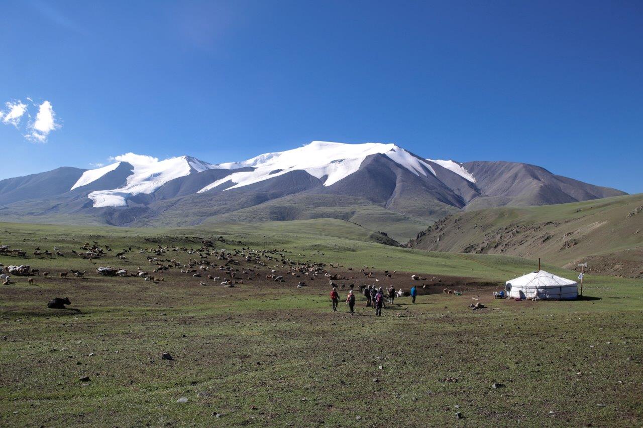 massif Tsambagarav yourte Uriankhai