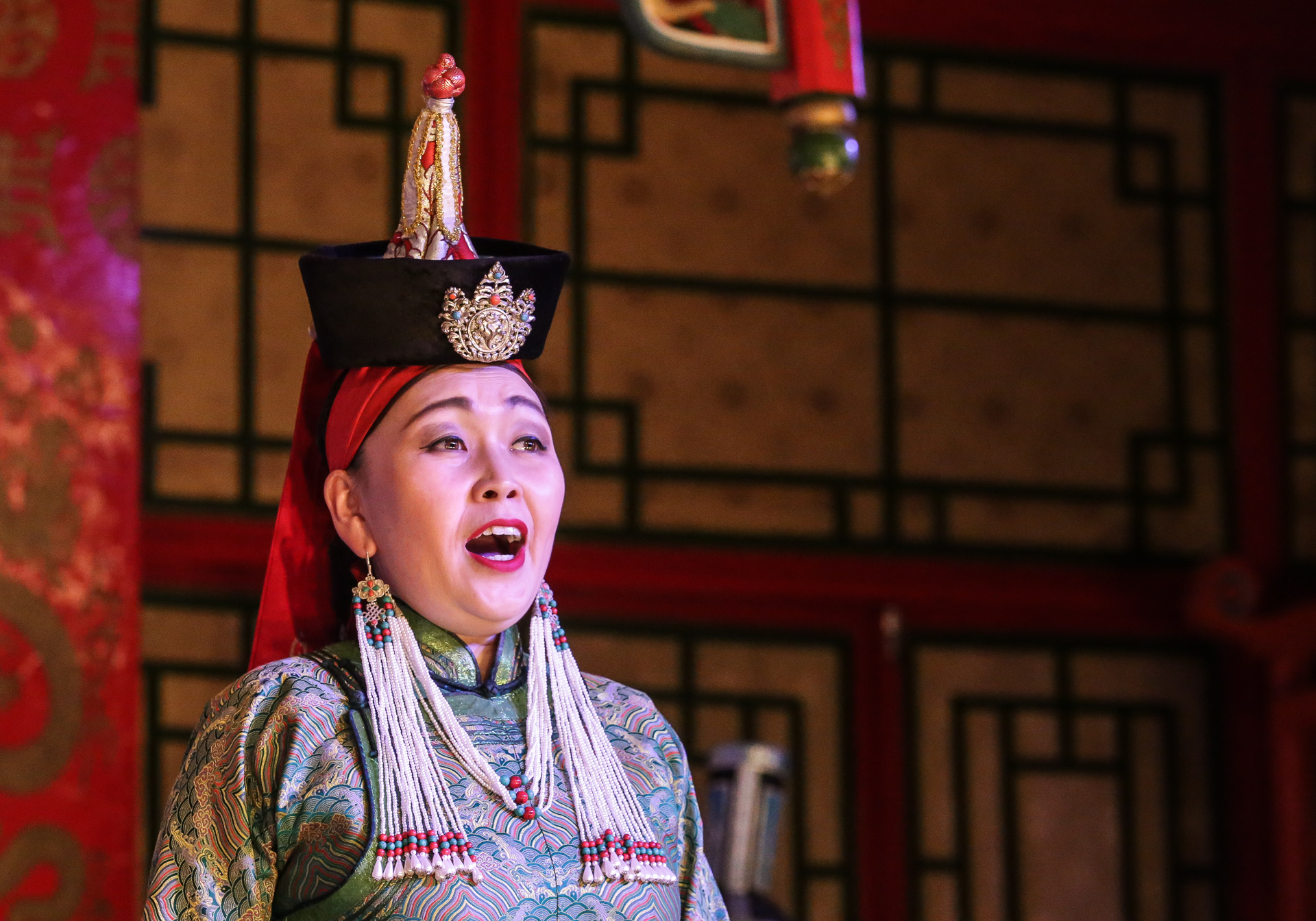 Cantatrice mongole