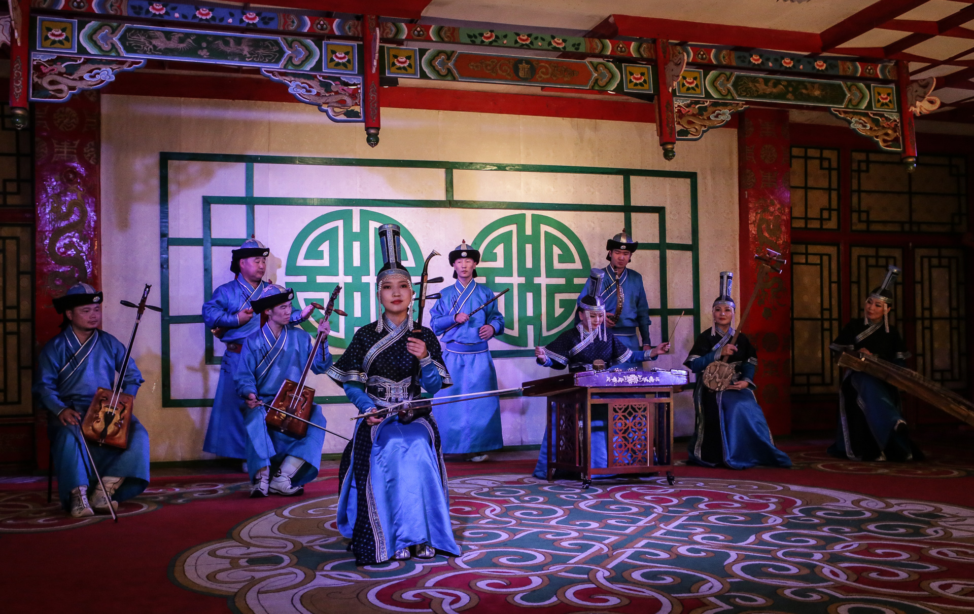 Musiciens mongols
