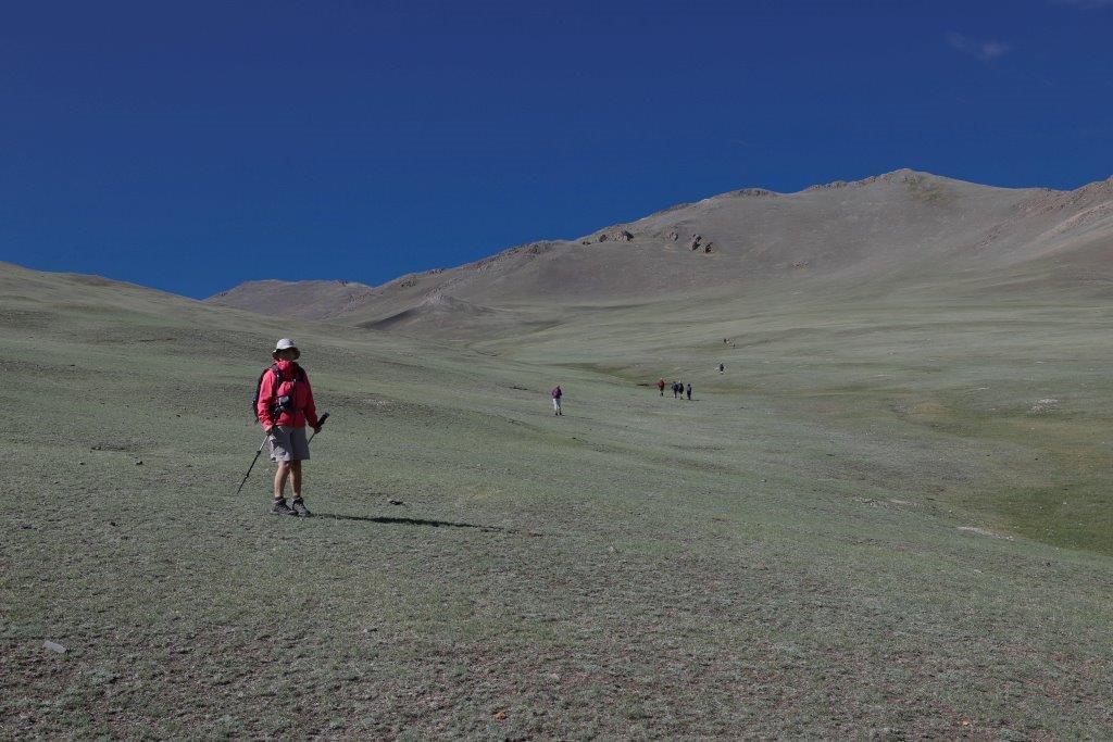Martine fait un trek en mongolie avec Tirawa
