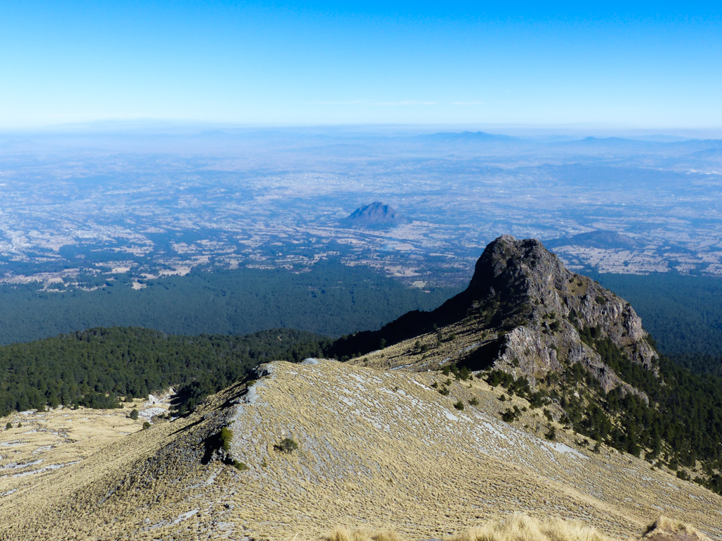 Sur l’arête sommitale - La Malinche