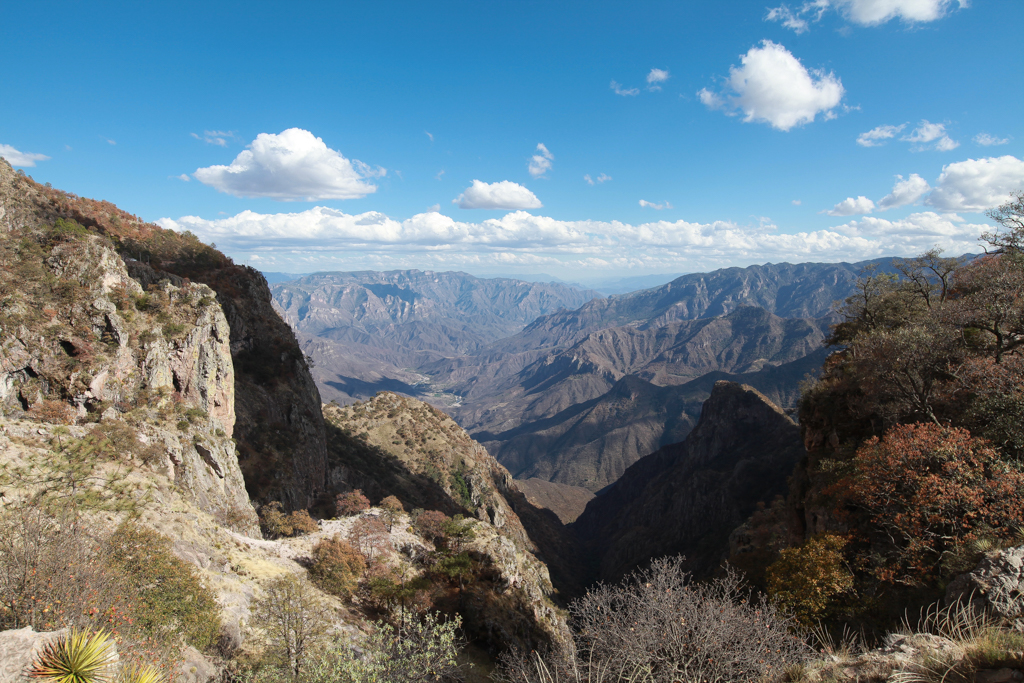 On commence à découvrir la Barranca d’Urique - El Chepe et Canyon Urique
