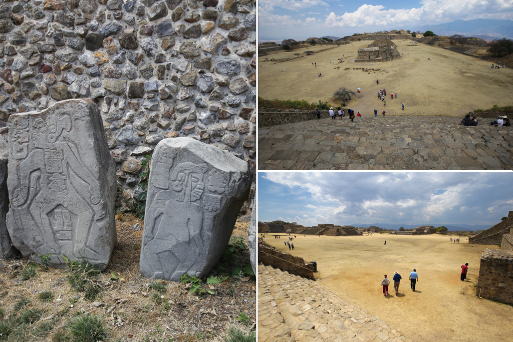 De Monte Alban et Oaxaca