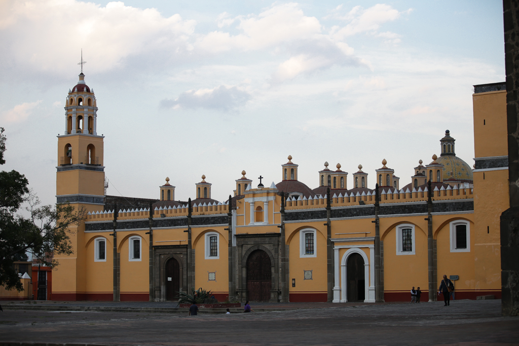 La Capilla Real, de style mauresque avec 49 dômes, construite en 1540 - Santiago Quiotepec  et Cholula