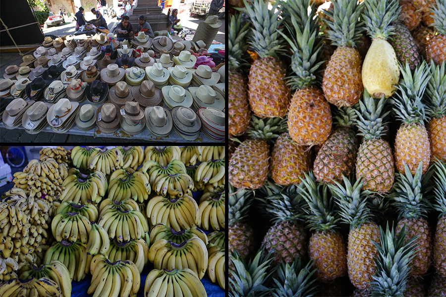 Marché d’Etla - Santiago Quiotepec  et Cholula