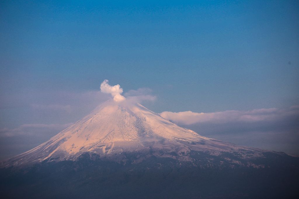Le Popo est de nouveau en activité forte depuis le 21 décembre 1994 - Les volcans du Mexique