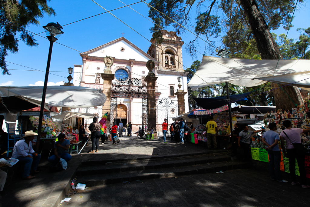 La basilique de Nuestra Senora de la Salud - Patzcuaro et Isla Yunuen