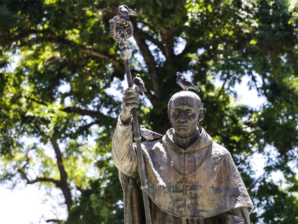 Vasco de Quiroga, considéré comme le bienfaiteur de la ville - Patzcuaro et Isla Yunuen