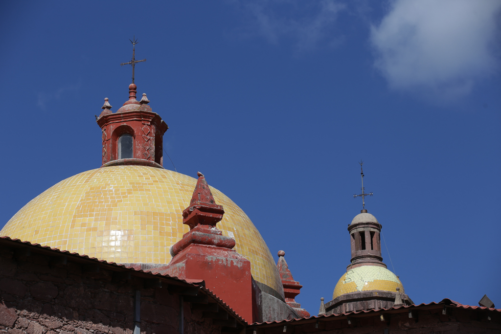 Les dômes en faïence de l’église de Cerocahui - Barrancas del Cobre