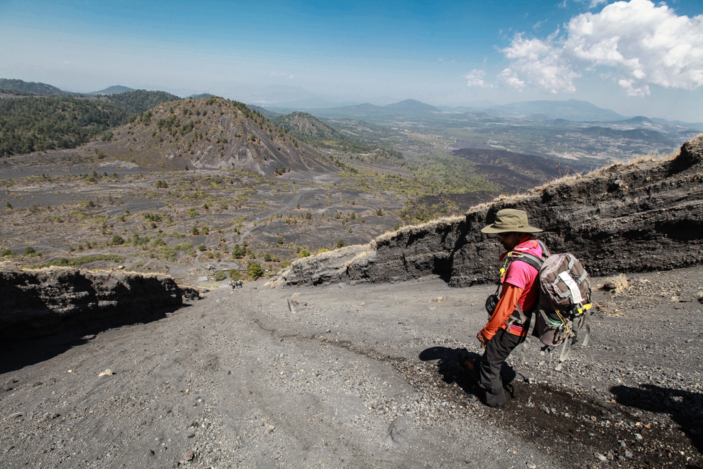 Notre guide Rafael - Ascension du Volcan Paricutin