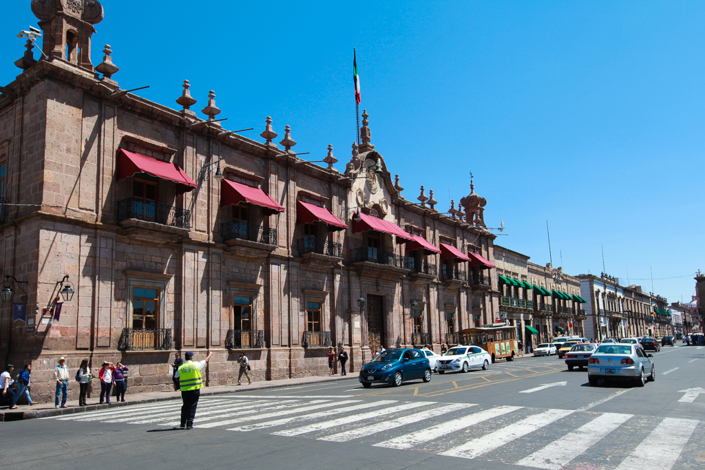 Le palais du gouvernement est installé dans un ancien séminaire datant de 1770 - Morelia