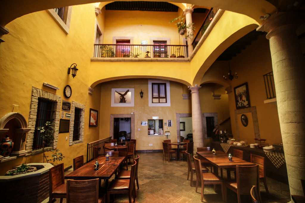 Notre hôtel, la Casa de Don Lucas, un ancien hôtel particulier au charme particulier - Guanajuato