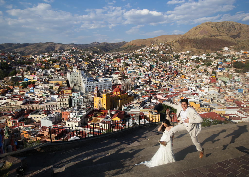 L’esplanade de El Pipila sert à toute sorte de manifestation ! - Guanajuato