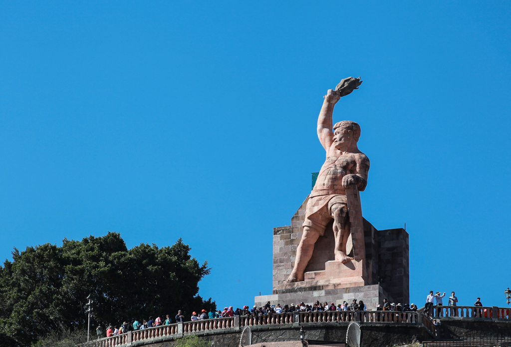 El Pipila, le héros du début de la révolution - Guanajuato