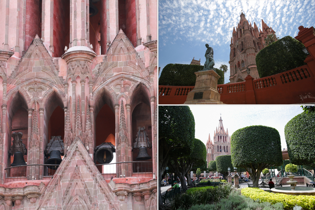 La Plaza Principal sous différents angles - San Miguel de Allende