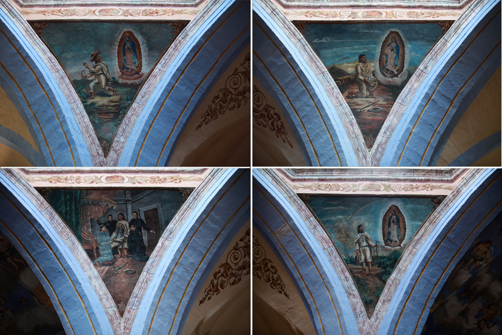 Les Quatre apparitions de la Vierge de la Guadalupe - Jalpan de la Serra et Landa de Matamoros