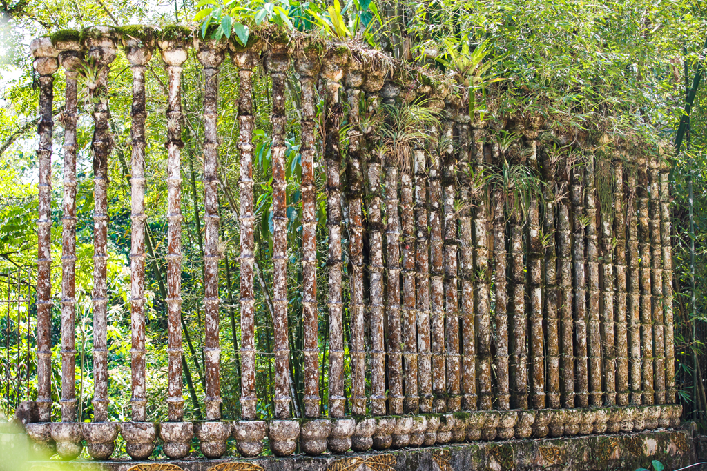 Bambous en béton armé - Tilaco et Xitlitla