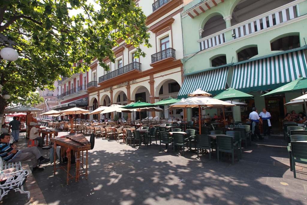 Sur le zocalo, la place principale de Veracruz - Veracruz